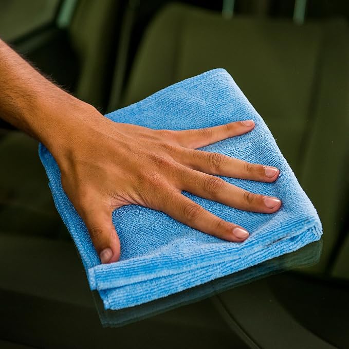 Car Cleaning Kit Interior 9-Piece - Total Interior Cleaner, Sticky Icky Green Apple & Strawberry Detailing Gel, 3 Detailing Brushes, 3 Towels, Safe for Cars, Trucks, SUVs & More