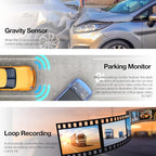 V1-4K Ultra HD GPS Dash Cam 2.4” LCD, Wi-Fi, 170° Wide Angle, G-Sensor, WDR, Loop Recording, Supercapacitor, Mobile App, CPL Filter, Supports 256GB