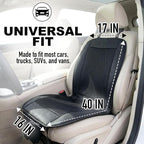 Cooling Car Seat Cushion 12V Black Automotive Adjustable Temperature Comfortable Car Seat Cooling Pad, Cooling Car Seat Cover for Car SUV Truck Universal Fit