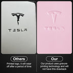 Center Console Leather Armrest Cover Designed for Tesla Model 3 2017-2023/Model Y 2020-2025,Center Console Accessories for Tesla Model 3/Y Interior Light Pink