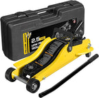 2.5 Ton Trolley Jack with Carrying Case Hydraulic Low Profile Floor Jack for Cars Lift with Single Piston Lift Pump, 5500 lb Capacity…