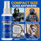 Anti Fog Spray for Glasses (2 oz), Lens-Safe Cleaner for Helmet Visor – Defogger for Safety Goggles & Everyday Eyewear, Fast-Acting & Long-Lasting for hockey shield, Sports Glasses, VR & Mirror