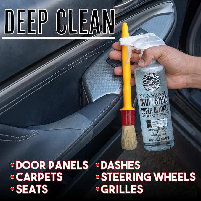 Nonsense Colorless & Odorless All Surface Cleaner - Interior Cleaner, Safe for Vinyl, Rubber, Plastic, Carpet, and Upholstery, pH Balanced, Residue-Free, Unscented, 1 Gallon (128 fl oz)