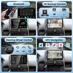 Android 15 Car Stereo for Honda CRV 2002-2006, 9 Inch HD Touchscreen Radio, Wireless CarPlay Android Auto GPS WiFi Bluetooth FM/RDS SWC Dual USB HD Backup Camera 2G+64G