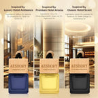 Aeshory Hanging Car Air Freshener, 3-Pack Hotel Collection, Long Lasting Scent Inspired by Ritz-C Hotels, Baccarat & W Hotels, Unisex Fragrance, 0.27 FL OZ (8ML)