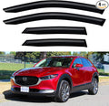 Window Visors Rain Guards for 2020-2026 Mazda CX-30, Out-Channel Window Vent Wind Deflectors Visors Shades for 20-25 Mazda CX30 2.5 S Select Sport Preferred Premium Turbo