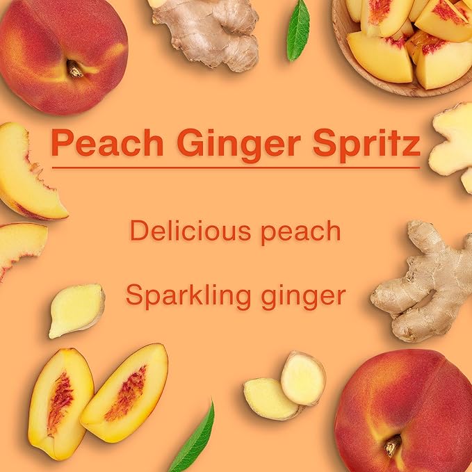 Car Air Freshener | Hanging Tree Provides Long Lasting Scent for Auto and Home | 24 Air Fresheners |Peach Ginger Spritz