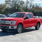in-Channel Window Visors Vent Deflectors Rain Guards for Truck 2015-2020 Ford F-150 Extended/SuperCab, 2017-2022 F-250 F-350 Super Duty, Wind Deflector Sun Shade Car Accessories for F150 Dark Smoke
