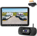 Plug-Play RV Camera System Wireless for Furrion Pre-Wired: 20-Min Easy Install for Trailer Camper - 8" HD 1080P Large Screen See Every Obstacle at a Glance for Campsite Reversing & Drive Monitoring