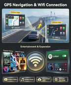8 Core 6G+128G Car Stereo Radio for Honda Civic 2006-2011 with Wireless CarPlay/Android Auto/9 Inch 1280 * 720P IPS Touchscreen/Bluetooth 5.0/GPS/WiFi/DSP/36 EQ/AHD Backup Camera