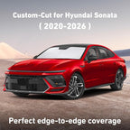 Windshield Sunshade Compatible for Hyundai Sonata 2020-2024 2025 2026, Sun Visor for Front Windshield & Window Sun Shade Cover, UV Heat Blocker & Protector, Car Accessories