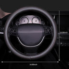 Bling Steering Wheel Cover, Bling Crystal Rhinestone Car Steering Cover Universal 14.2-15.3 inch Glitter Car Wheel Cover Sparkling Accessories （Black）