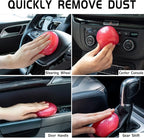 2Pack Cleaning Gel Car Putty Car Clean Putty Gel Auto Tools Car Interior Cleaner Car Cleaner Car Cleaning Slime Car Assecories Keyboard Cleaner Rose (320g/11.2oz)