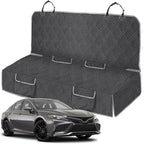 Dog Car Seat Cover Compatible with Toyota Camry 2012-2025, Waterproof Pet Bench Seat Cover for Back Seat, 600D Heavy Duty Scratch Proof Nonslip Truck Seat Covers for Dogs