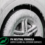 Hybrid Solutions Pure Wash,pH Neutral Extreme Foaming Car Wash Soap,Bucket or Foam Cannon Application,Won't Strip Waxes or Coatings,Clay Bar Lubricant,Spot-Free Clean,64 fl oz,(Pack of 2)