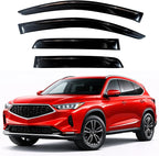 KPY Rain Guards Fit for 2022-2026 Acura MDX, Out-Channel Window Visors Vent Wind Deflectors 4PC, Car Accessories for 22-26 Acura MDX