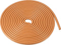 Car Door Edge Guard, 16.4ft U Shape Rubber Edge Trim Seal Strip Protector Universal for Car Truck ATV Boat Multifunctional No Glue PVC Iron Orange