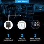 FalconSync Wireless Apple CarPlay/Android Auto Adapter