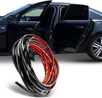 L Shaped Car Door Edge Guards - 30 FT Car Door Edge Protector - Ultra-Durable Door Edge Guard with 3M Adhesive, Universal Fitting, Scratch Protection for Car Doors, Lightweight