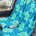 Car Seat Towel Covers with Storage Bag, 63 x 32 Inch Universal Non Slip Waterproof Sweat Protector for Car Truck, Gym Swimming Running, Machine Washable(2 Pack,Floral Hibiscus)