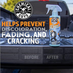 Tire Kicker Extra Glossy Tire Shine Spray, 16 fl oz | Includes foam applicator; works on rubber, vinyl and plastic; for cars, trucks, motorcycles, RVs and more