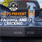 Tire Kicker Sprayable Extra Glossy Tire Shine (Works on Rubber, Vinyl & Plastic) Safe for Cars, Trucks, Motorcycles, RVs & More, Extra Large Size 32 fl oz