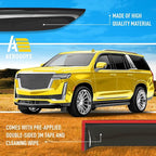 Extra Durable Window Deflectors Tape-On Window Visors Rain Guards Fit for Cadillac Escalade 2021-2026, Sun Visors, Wind Vent for Shades, Exterior Car Accessories - 4pcs. AG0195
