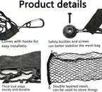 Truck Bed Cargo Net, Storage Elastic Mesh Net（35.4 * 15.7In）