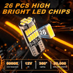 for 2016-2023 Toyota Tacoma Interior Lights | Compatiable with 2016-2023 Toyota Tacoma Interior Lights Kit Package Super Bright 6000K White LED