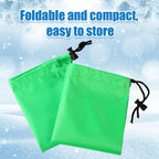 2 Pcs Side View Mirror Cover Auto Rearview Protection Cover Snow Ice Mirror Exterior Rear Accessories Universal Size for Cars (Green)