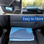 Waterproof Car Seat Cover for Front Seats, Protector for Cars SUVs Trucks, Sweat Towel Seat Covers Bucket for Gym,Workout,Beach,Hiking,Running and Swimming (Mountains, 2PCS)