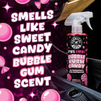 Mr. Pink Iconic Scent Spray Air Freshener and Odor Eliminator for Car, Truck, SUV, Home, Office, and Gym, Sweet Candy Bubblegum Inspired Scent - 4 Fl Oz, Pack of 2