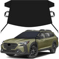 Car Snow Cover Compatible for Subaru Outback | Windshield Cover for Ice and Snow with S-Hook Straps | Heavy-Duty 600D Oxford Winter Car Cover, Waterproof & Anti-Slip