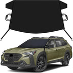 Car Snow Cover Compatible for Subaru Outback | Windshield Cover for Ice and Snow with S-Hook Straps | Heavy-Duty 600D Oxford Winter Car Cover, Waterproof & Anti-Slip
