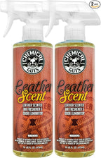 AIR_102_1602 Leather Scent Premium Air Freshener and Odor Eliminator, Long-Lasting, Just Like New Scent for Cars, Trucks, SUVs, RVs & More, 16 Fl Oz (2 Pack)