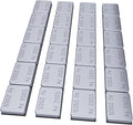 1/2oz Adhesive Stick on Wheel Weights, Chrome 0.5oz, 12oz/Box | 24PCS, 12oz/Box, Low Profile Easy to Peel, For Cars, Trucks, SUVs, Motorcycles, RC Cars, OEM Quality