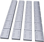 1/2oz Adhesive Stick on Wheel Weights, Chrome 0.5oz, 12oz/Box | 24PCS, 12oz/Box, Low Profile Easy to Peel, For Cars, Trucks, SUVs, Motorcycles, RC Cars, OEM Quality