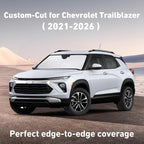 Windshield Sunshade Compatible for Chevrolet Trailblazer 2021-2024 2025 2026, Sun Visor for Front Windshield & Window Sun Shade Cover, UV Heat Blocker & Protector, Car Accessories