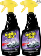92184-2PK Glass Cleaner + Rain Repellent 2-in-1 Windshield and Window Spray, Cleans Auto Glass, Repels Rain, Sleet, Snow, Improves Wet Weather Visibility – 22 fl oz (Pack of 2)