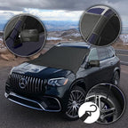 Custom-fit Snow Cover Compatible with 2013-2021 Chevrolet Trax, Windshield Cover Comes with Rear Mirror Cover