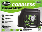40084 Tire Inflator, Cordless, Portable Air Compressor Pump, Lithium Ion Battery and LED Light, Rechargeable, 8 min Inflation
