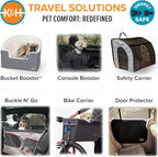 K&H Pet Products Car Door Protector for Dogs, 2 Pack Waterproof Interior Pet Car Door Protector from Dog Scratching, Stay Put Cover Design, Fits Most Vehicles, Washable - 27 x 19in Tan (Pack of 6)