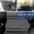Waterproof Car Seat Cover for Front Seats, Protector for Cars SUVs Trucks, Sweat Towel Seat Covers Bucket for Gym,Workout,Beach,Hiking,Running Swimming(Grey, 1PC)