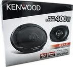 KFC-6966R Road Series Car Speakers (Pair) - 6"x9" 3-Way Car Coaxial Speakers, 400W, 4-Ohm Impedance, Polypropylene Woofer & Electro-Dynamic Tweeter, Heavy Duty Magnet Design
