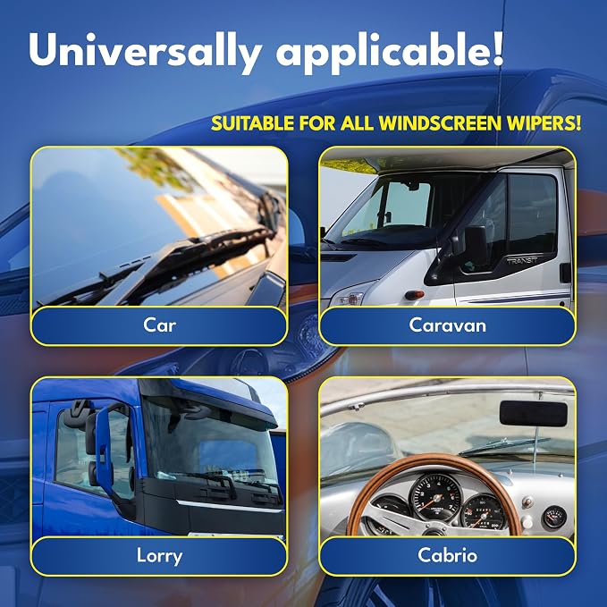 Wiper Blade Cutter and Trimmer Tool – Windshield Wiper Repair Tool for Streaky Blades – Universal Wiper Restorer for Cars, Trucks and SUVs