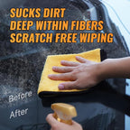 MRD's Home 3 Pack Microfiber Towels for Cars,16inch*14inch-420GSM Premium Microfiber Cleaning Cloth Car Drying Towel,Safe for Car Wash Scratch Free Strong Water Absorption