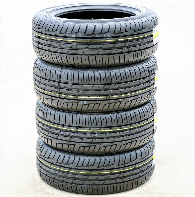 Set of 4 (FOUR) Octa All-Season Passenger Car Performance Radial Tires-215/55R17 215/55ZR17 215/55/17 215/55-17 98W Load Range XL 4-Ply BSW Black Side Wall UTQG 400AA