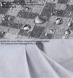 Safe View Half Car Cover Top Waterproof/Windproof/Dustproof/Windshield Cover Snow Winter Summer (SUV YL)
