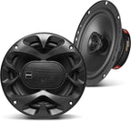 CH6520B 6.5 Inch Car Door Speakers - 250 Watts Max (Pair), Coaxial, 2 Way, Full Range, 4 Ohms, Sold in Pairs, Bocinas para Carro