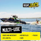 2in1 Boat Glass Cleaner & Anti-Fog Spray | Boat Cleaner for Glass, Windows, & Electronic Screens | Lemon Drop Scent | Marine Detailing & Cleaning Supplies, Accessories | Made in USA (16oz)